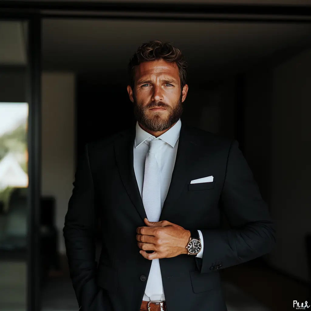 Darf man als Bräutigam eine weiße Krawatte tragen?