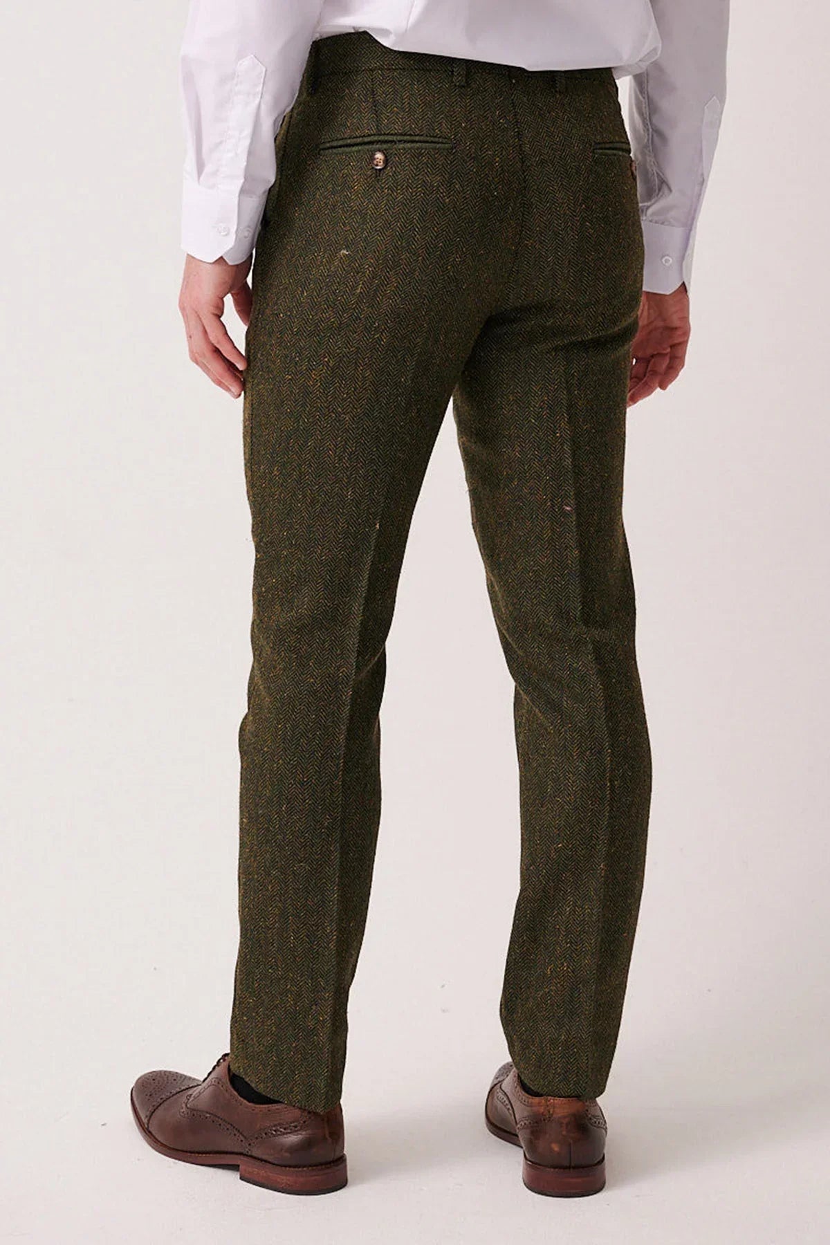 Marc Darcy - Hose Dean Olive Tweed