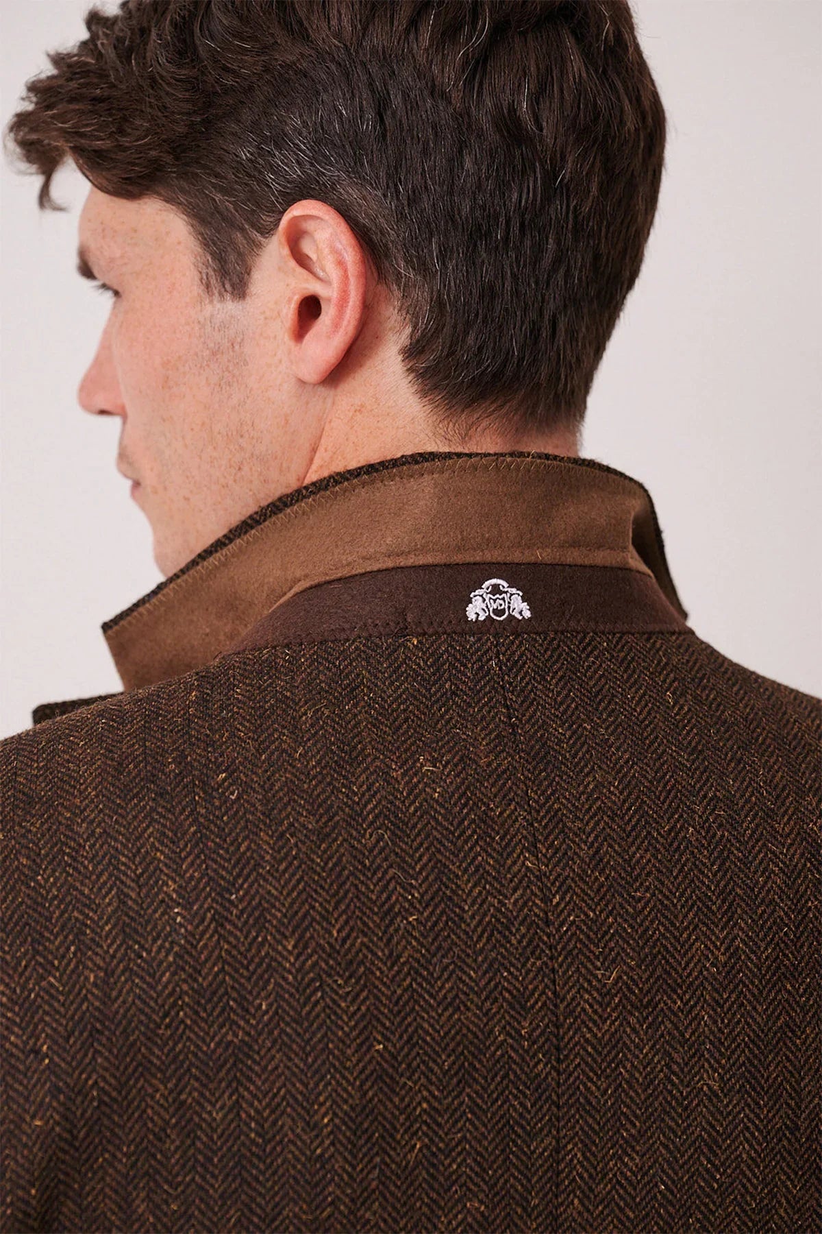 3-Teilig Herren Anzug Tweed Dean Brown - Marc Darcy