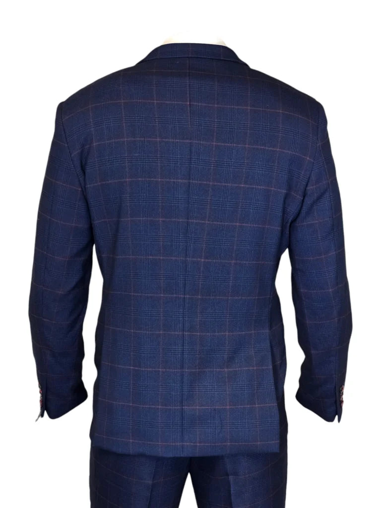 2-teiliger Navy Blue Herrenanzug - Edison Redline 2pc