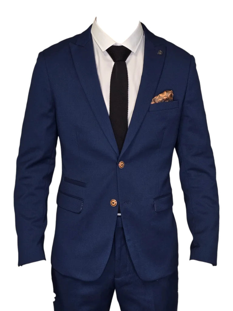 2-teiliger Royalblauer Anzug - Marc Darcy Max Royal blue
