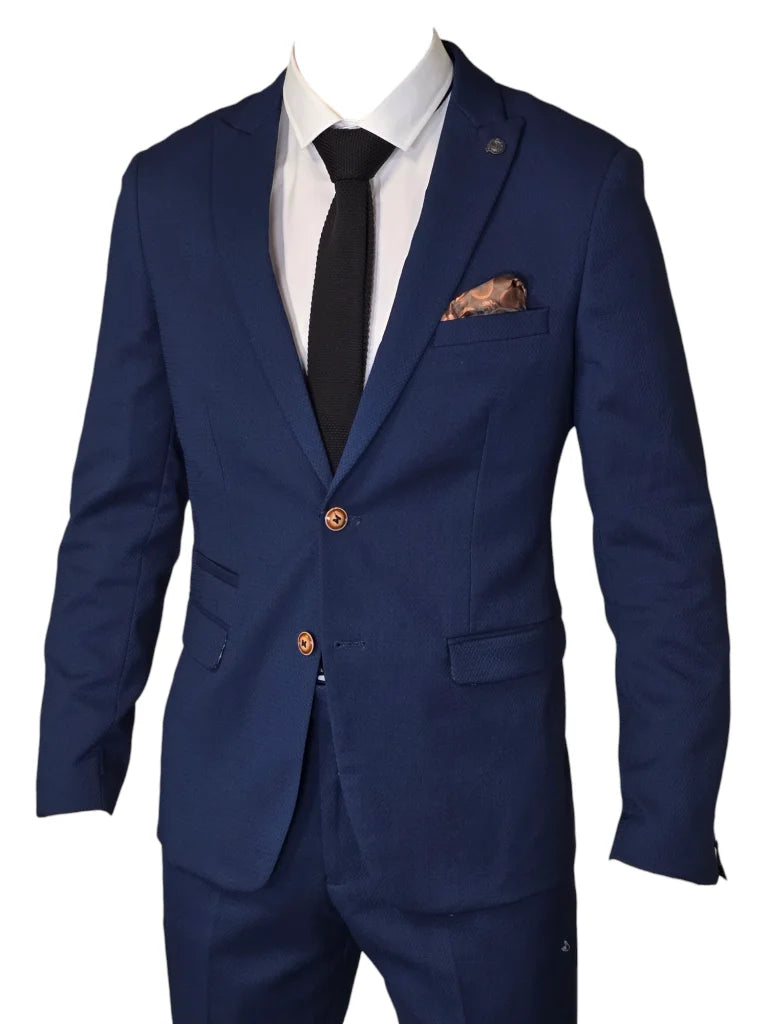 2-teiliger Royalblauer Anzug - Marc Darcy Max Royal blue