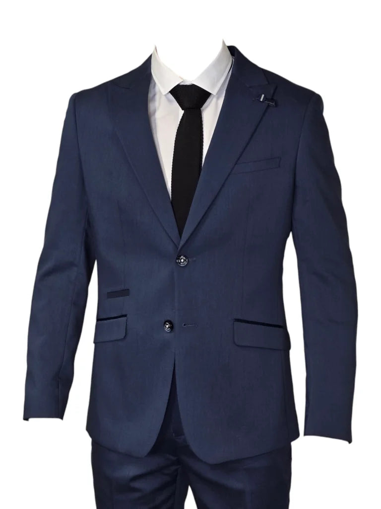 2-teiliges Set – Marineblauer Anzug – Cavani Siren Navy Anzug