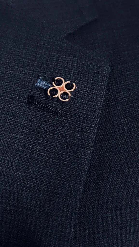 2-teiliges Set – Marineblauer Anzug für Herren – Cavani 2-teiliges Seeba Set