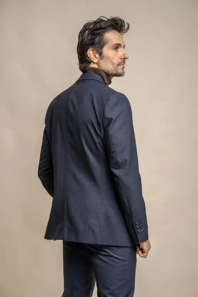 2-teiliges Set – Marineblauer Anzug für Herren – Cavani 2-teiliges Seeba Set