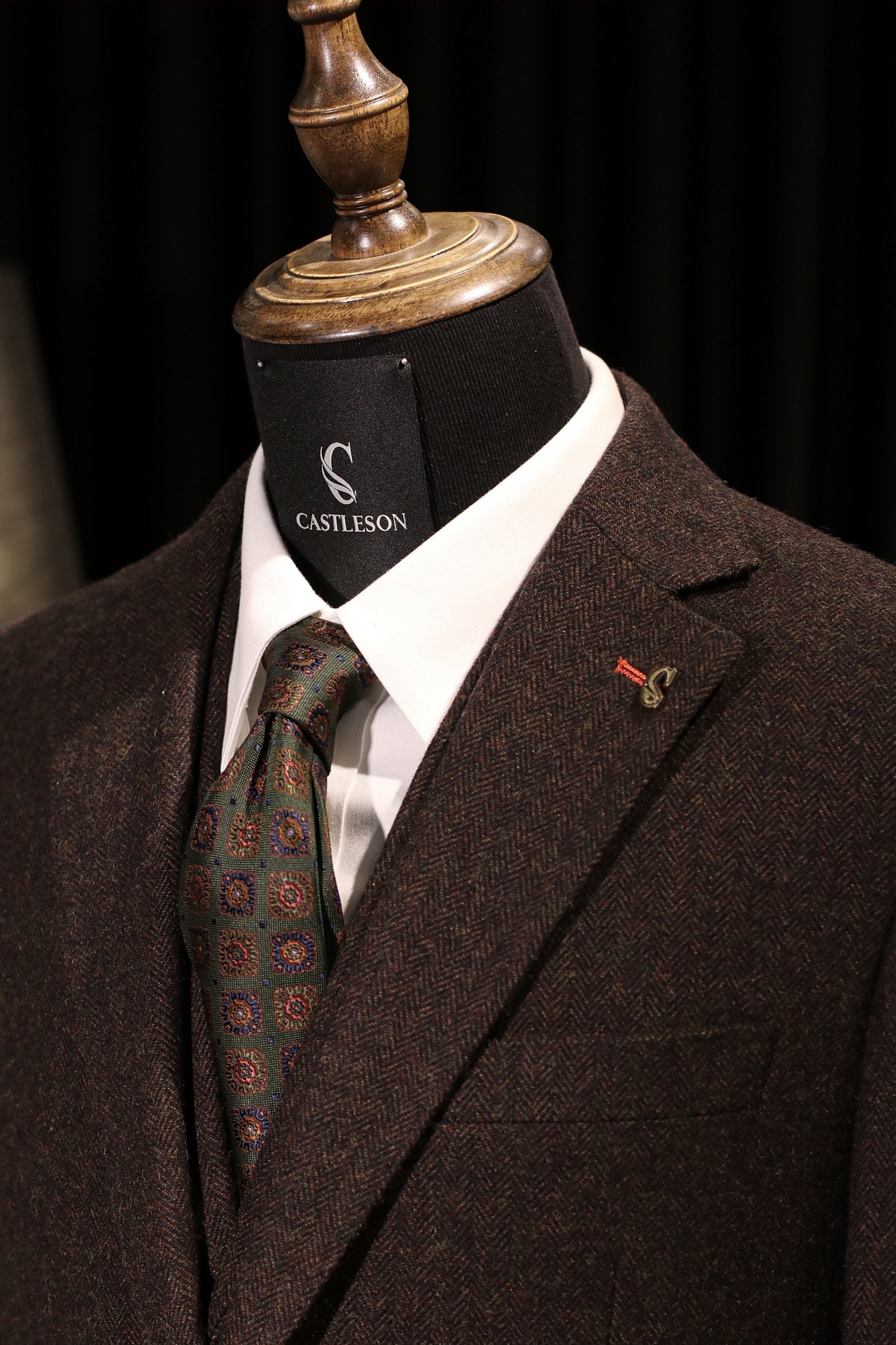 CASTLESON Chief – Gilet Bruin Heren 12