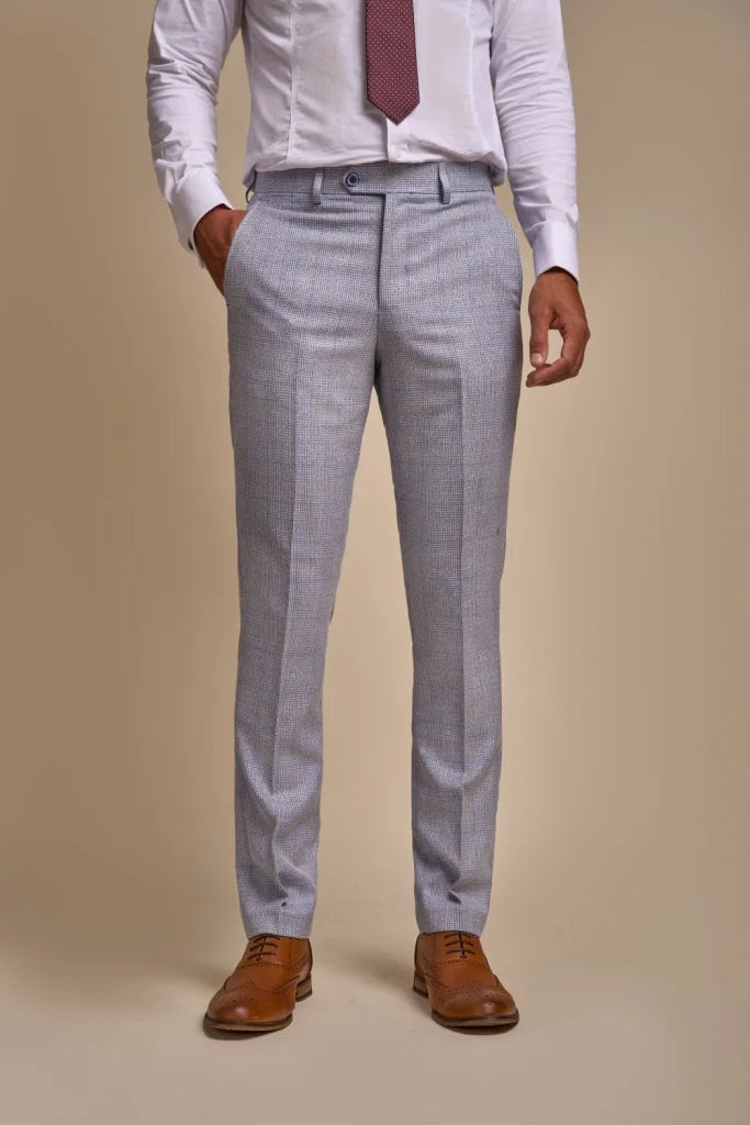 3 - teiliger Anzug Cavani Caridi Himmelblau - Mix and Match