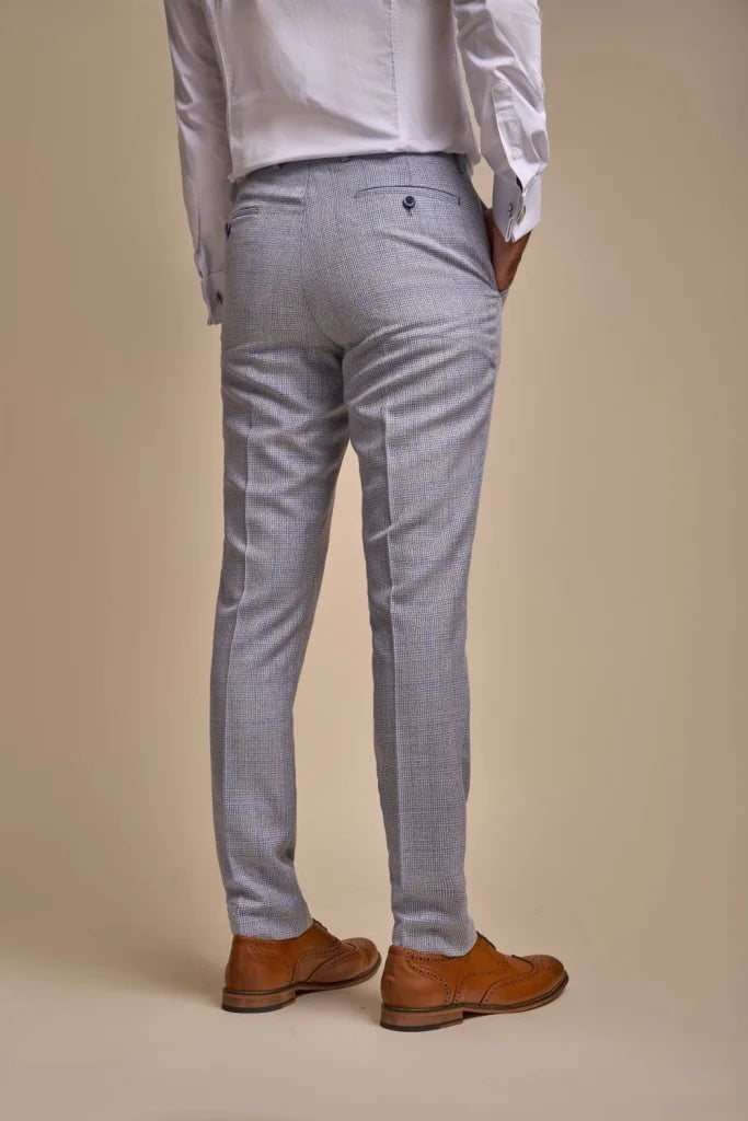 3 - teiliger Anzug Cavani Caridi Himmelblau - Mix and Match