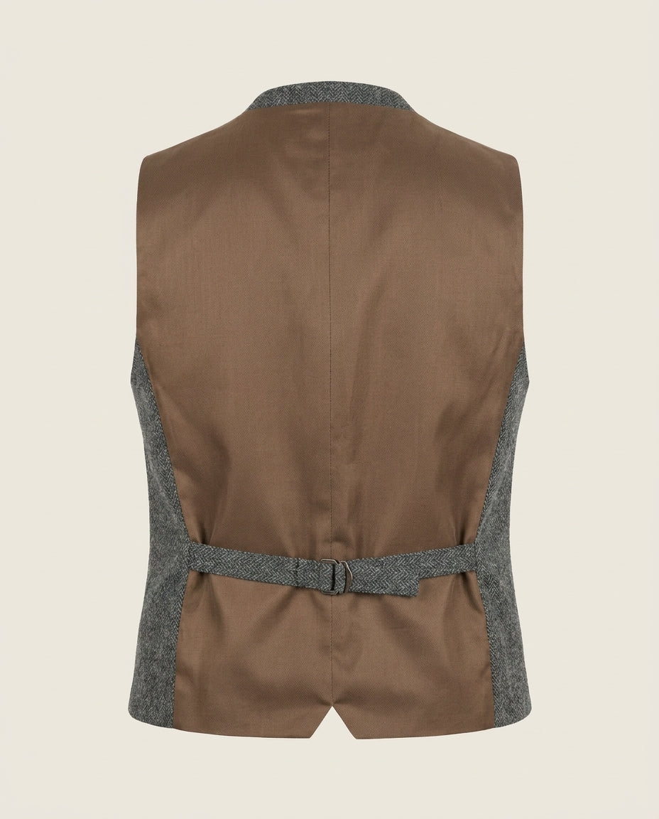 Cavani - Gilet Thomas Lush Olive — achterkant