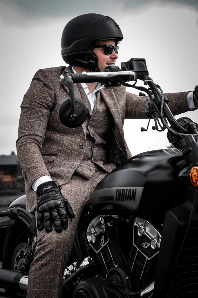 Peaky Blinders Brown Suit dreiteiliger Anzug bestehend