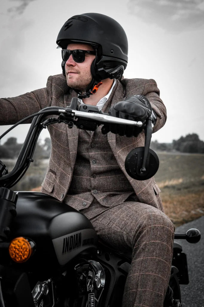 Peaky Blinders Brown Suit dreiteiliger Anzug bestehend