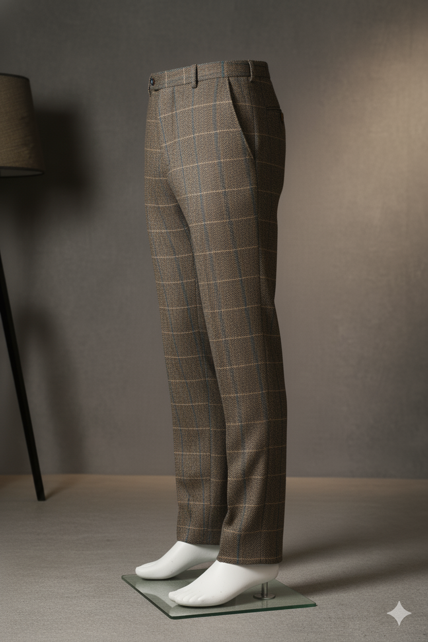 CASTLESON - Hose Baron braun - Pantalon