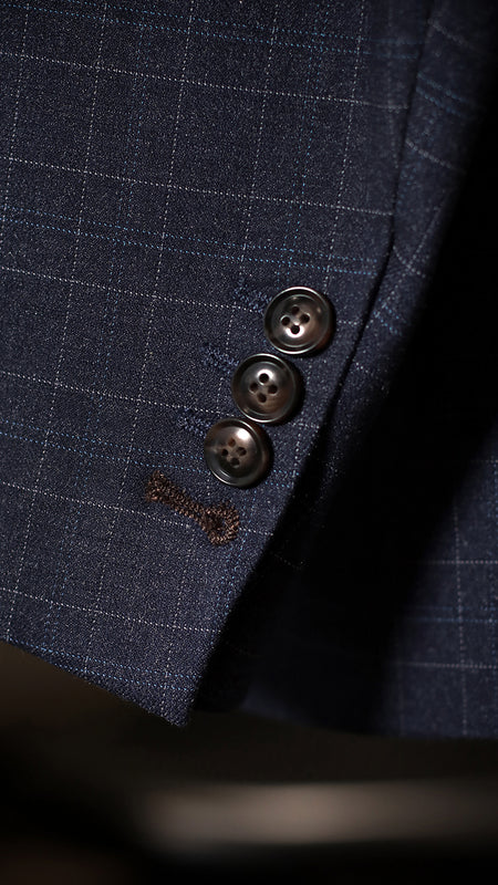 CASTLESON Phantom – Dreiteiliger Herrenanzug Navy