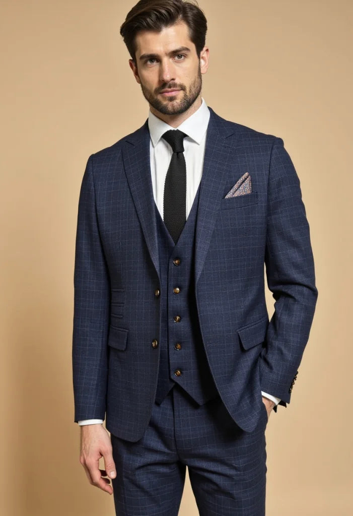 CASTLESON – Sakko Phantom Navy - Colbert