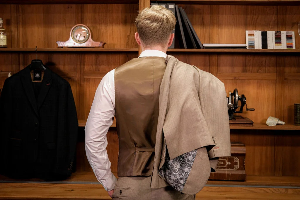Taverny - Weste Major Beige - Weste