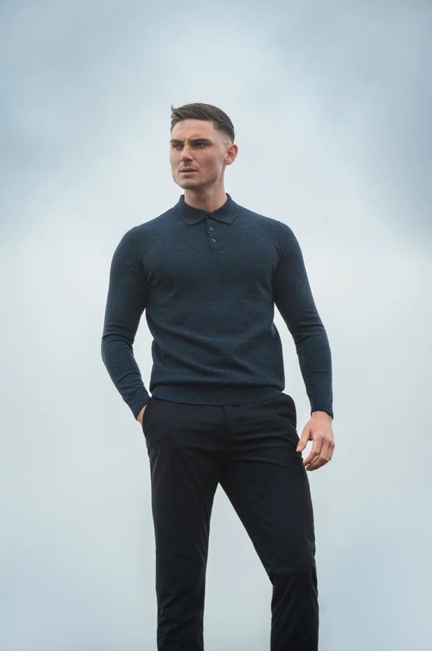 Cavani Boom Marine - Polo für Herren - pullover