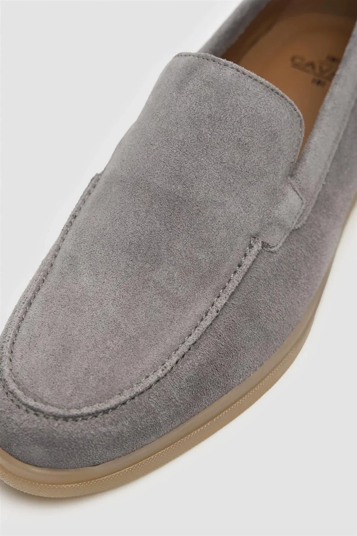 Cavani Breezy Wildleder-Loafer – Grau - schoenen