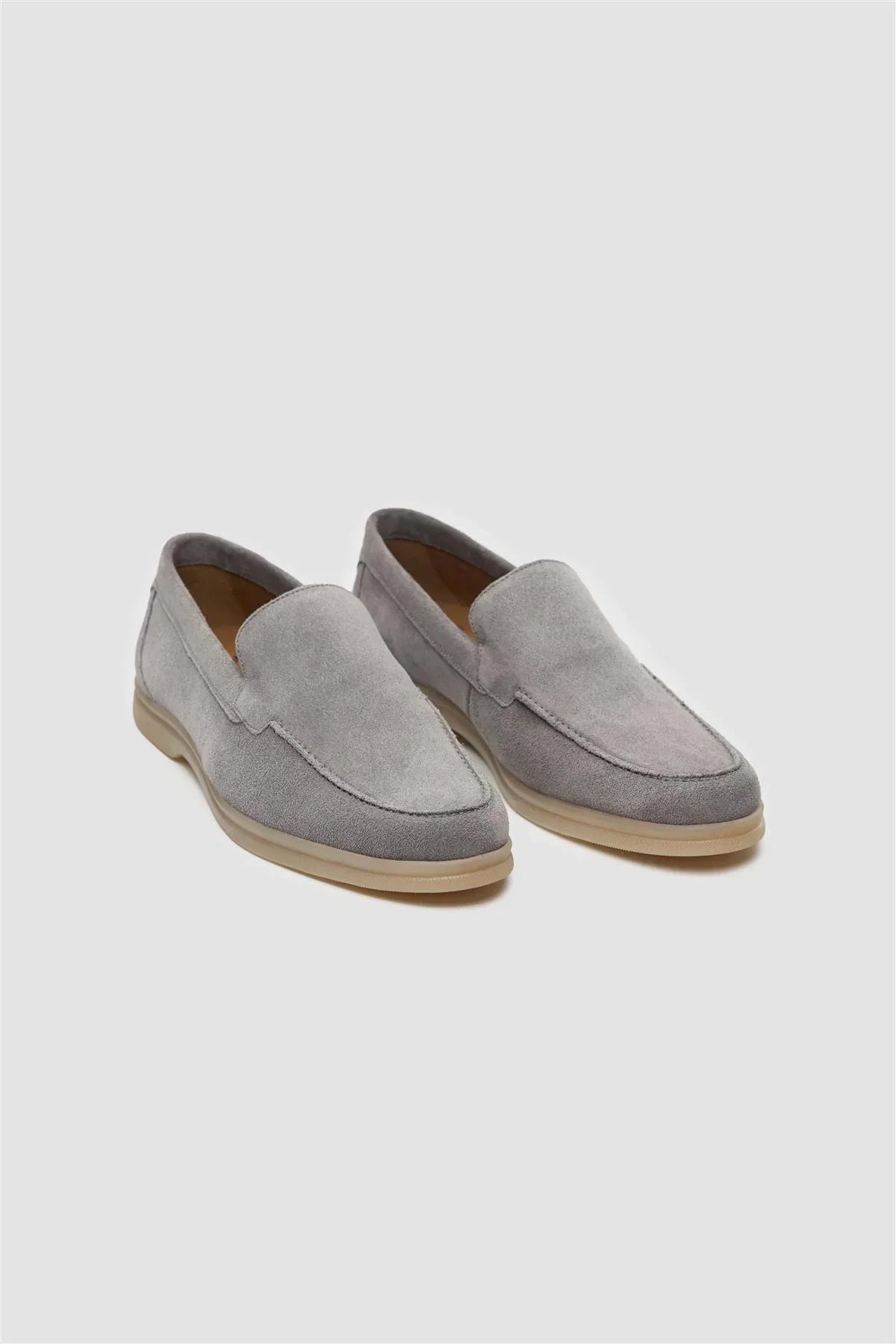 Cavani Breezy Wildleder-Loafer – Grau - schoenen