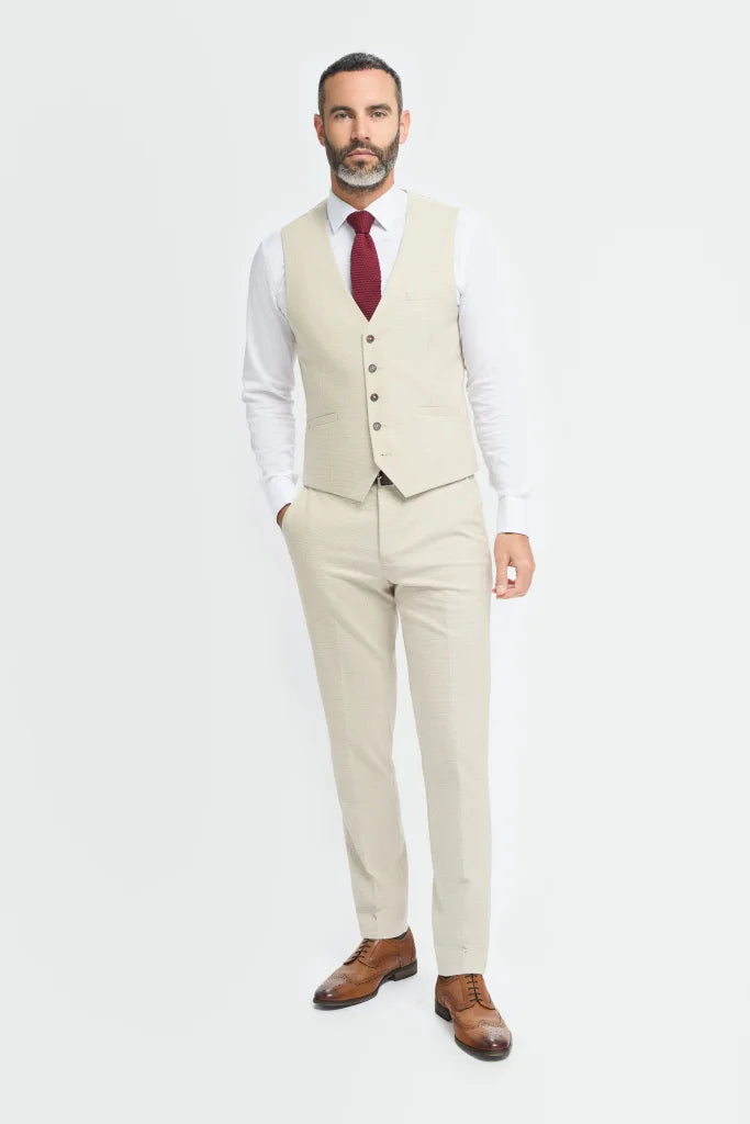 Cavani Hampton – Weste Beige - Weste