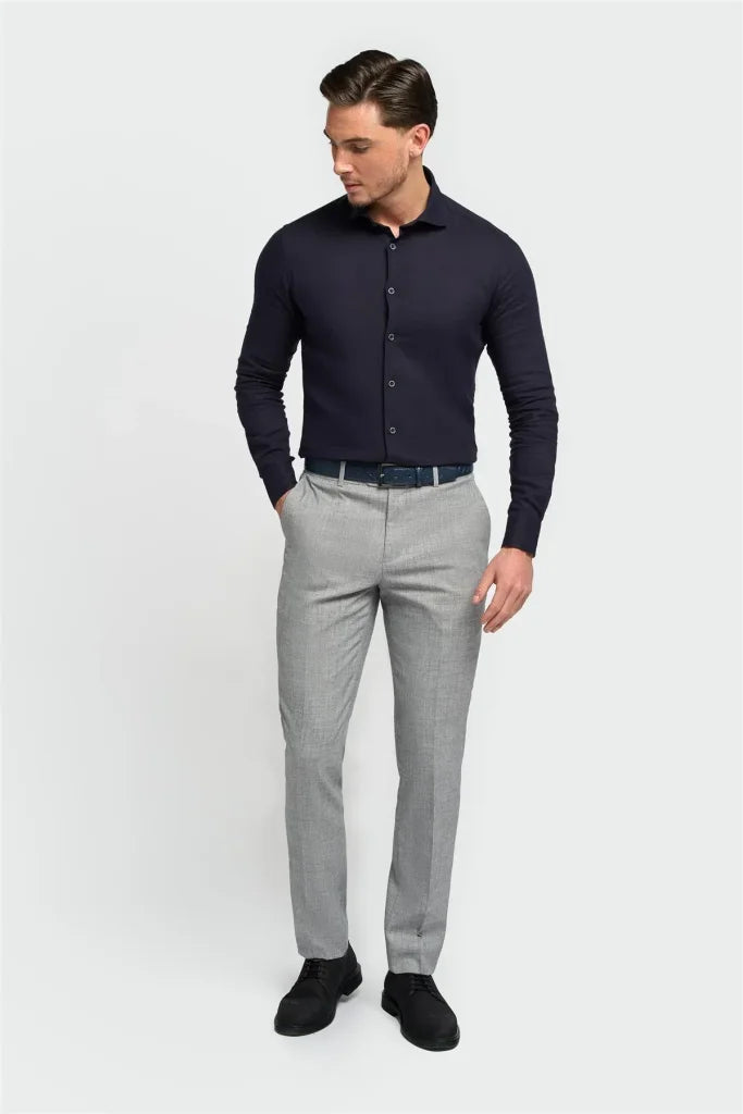 Cavani - Matera Hemd Navy - overhemd