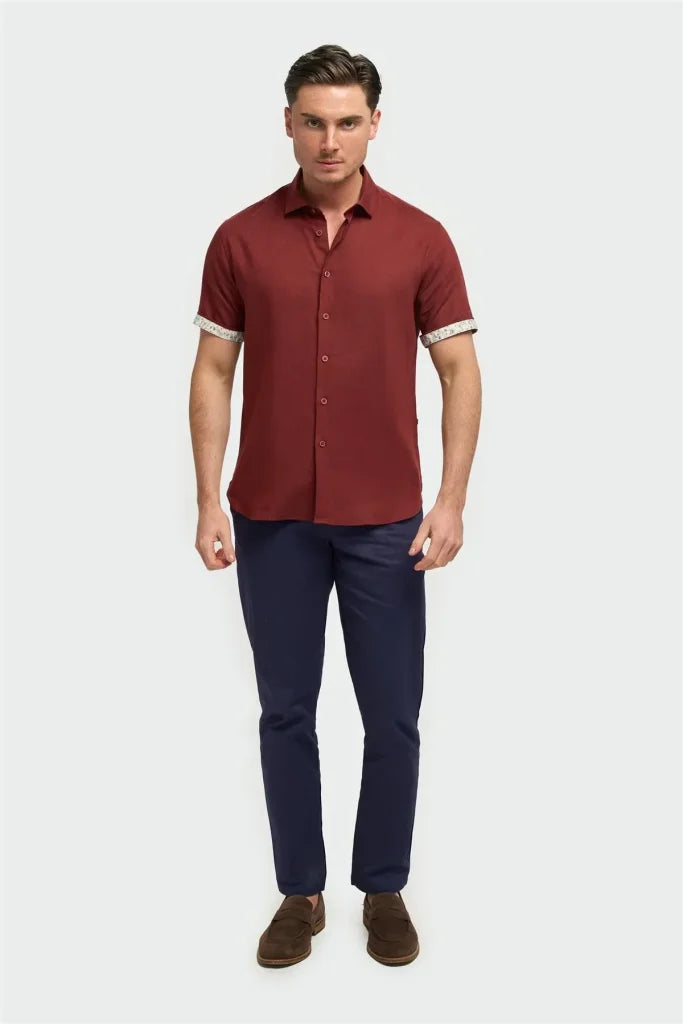 Cavani - Matera Kurzarm Rust - Pantalon