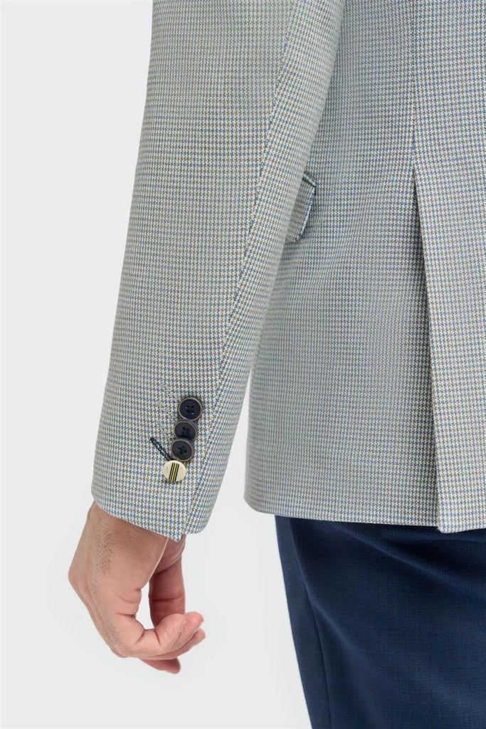 Cavani - Porto Blue Mix und Match - Casual Business Outfit