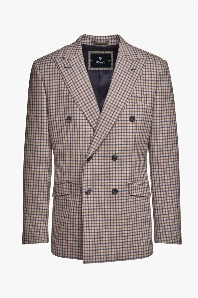 Cavani - Sakko Doppelreiher Sergio Beige - Colbert