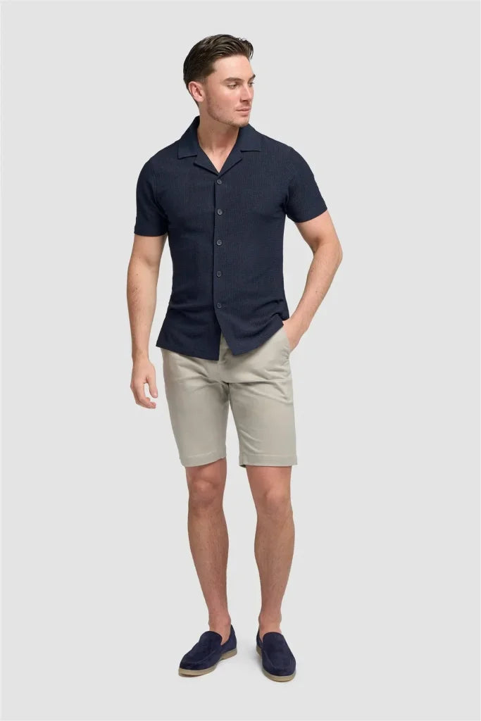 Cavani – T-Shirt Silva Marineblau - Polo