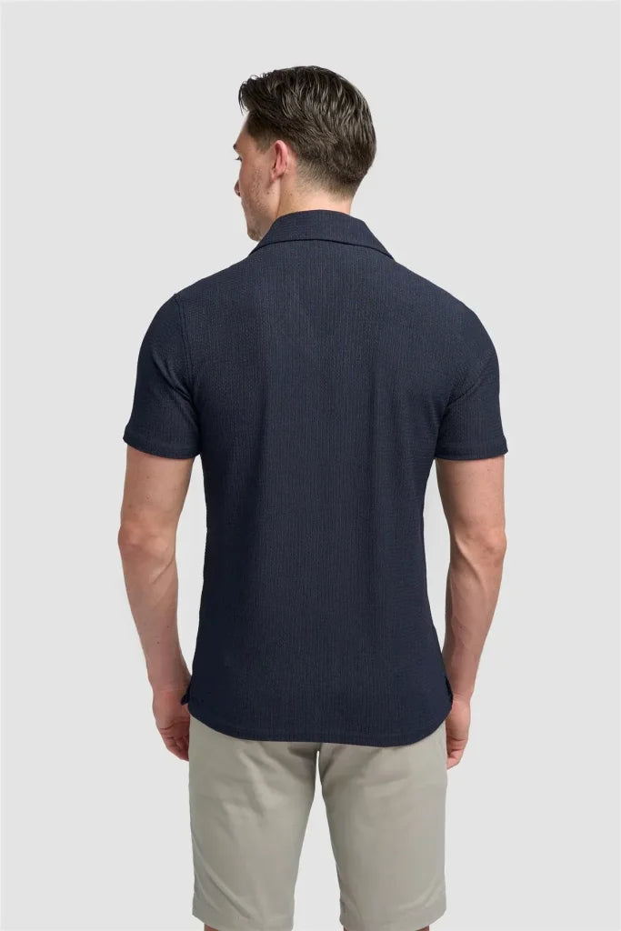 Cavani – T-Shirt Silva Marineblau - Polo