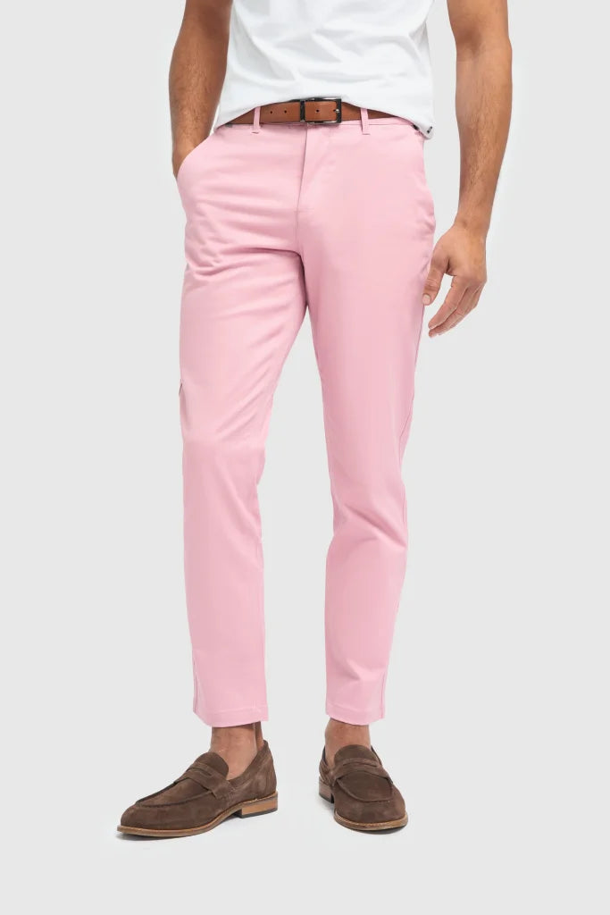 Chino hose herren - Cavani Dakota mauve - 30/S / Mauve