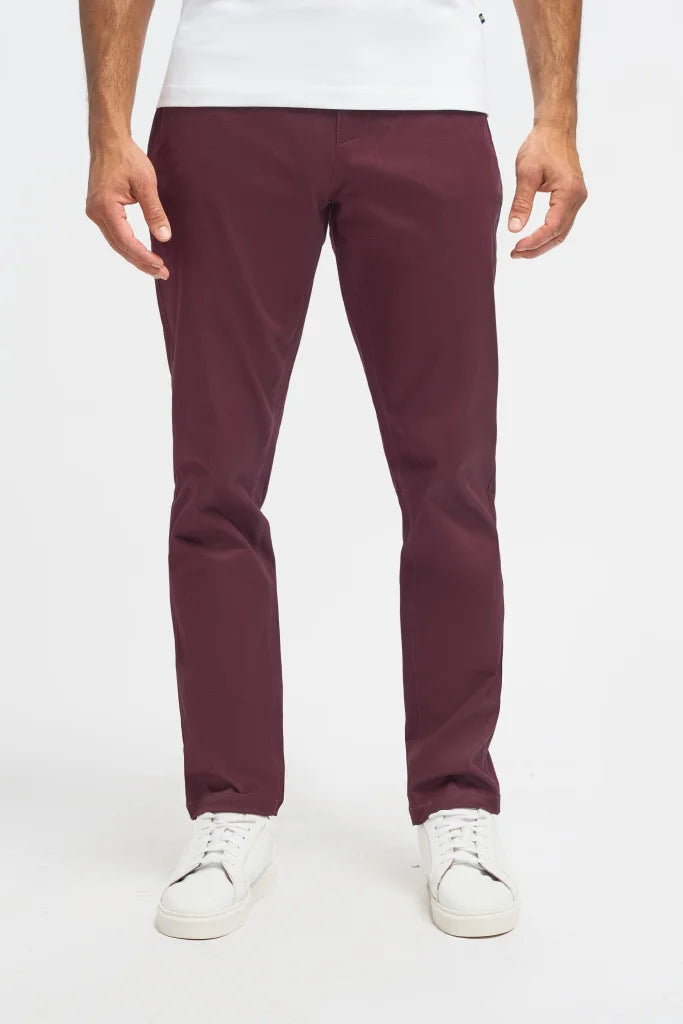 Chino hose herren - Cavani Dakota mauve - Chino