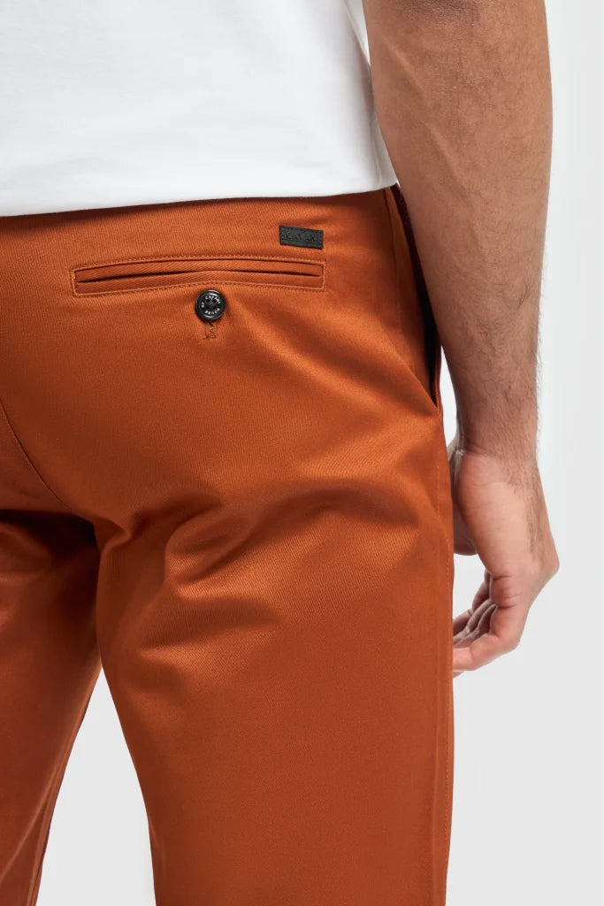 Chino hose herren - Cavani Dakota mauve - Chino