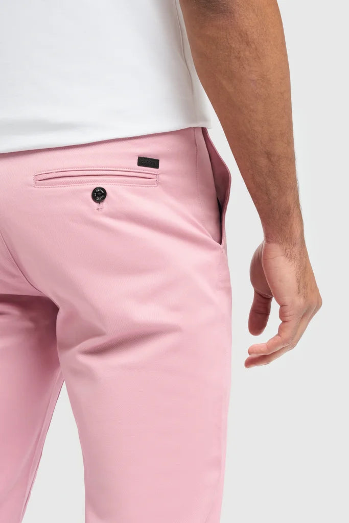 Chino hose herren - Cavani Dakota mauve - Chino
