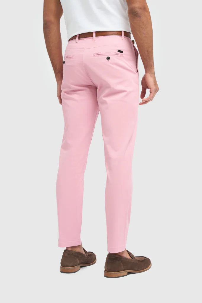 Chino hose herren - Cavani Dakota mauve - Chino
