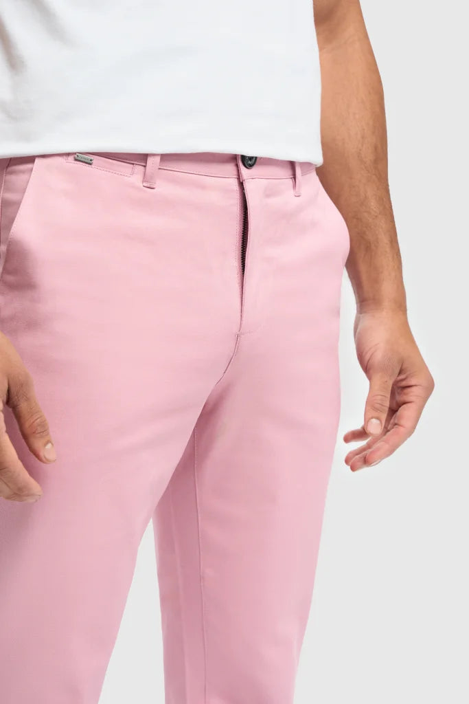 Chino hose herren - Cavani Dakota mauve - Chino