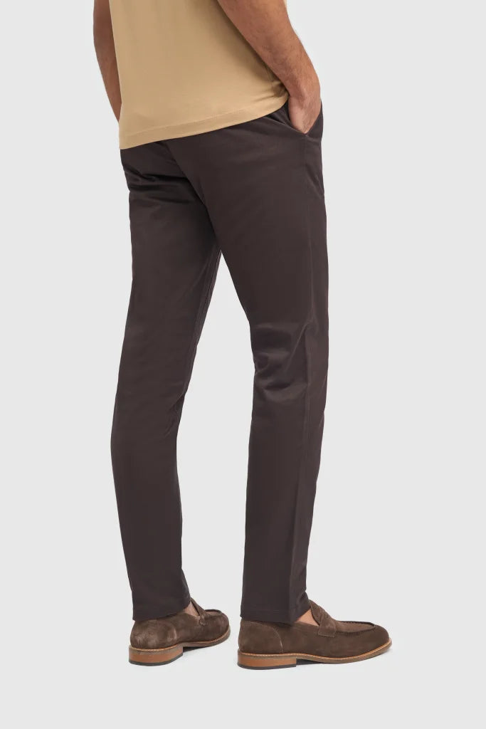 Chino hose herren chocolate - Cavani Dakota chocolate