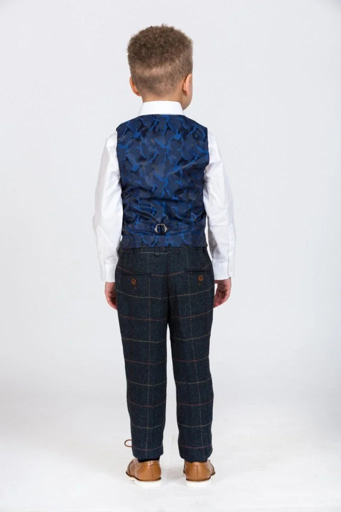 Dreiteiliger Anzug für Kinder - Tweed Eton - kinder pak