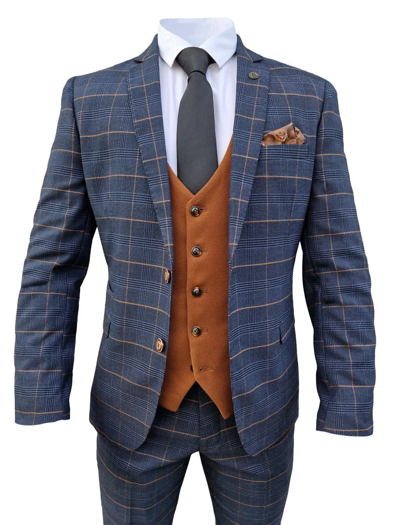 Dreiteiliger Anzug Jenson Marine Mix and Match - Marc Darcy