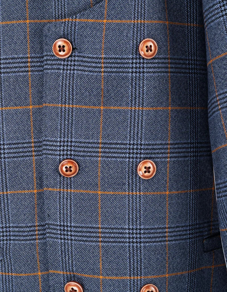 Dreiteiliger anzug jenson Sky blue - driedelig pak