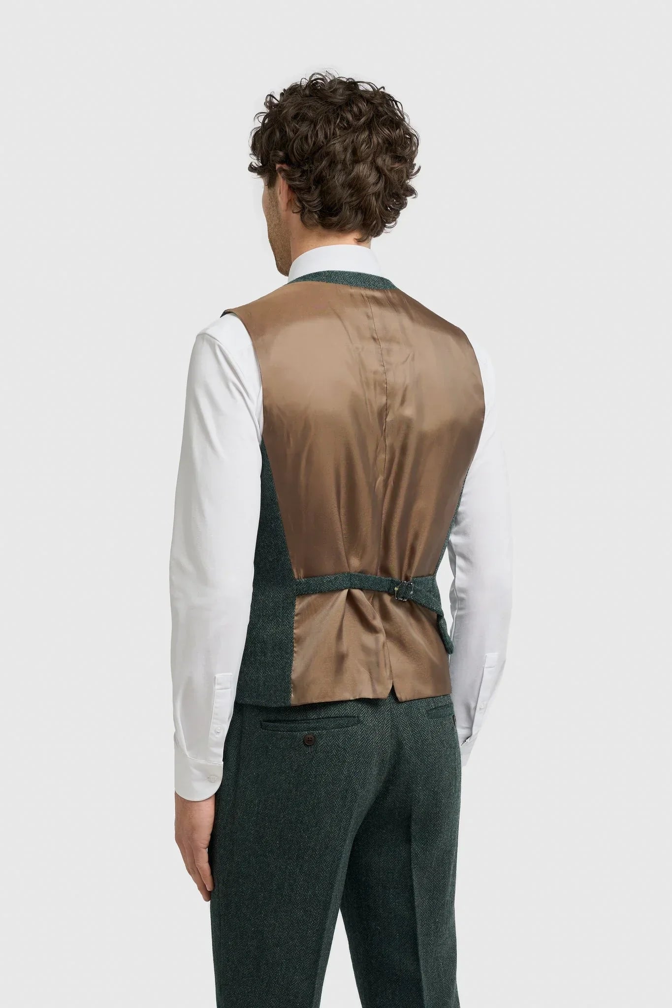 Dreiteiliger Herrenanzug – Cavani Thomas Lush Olive