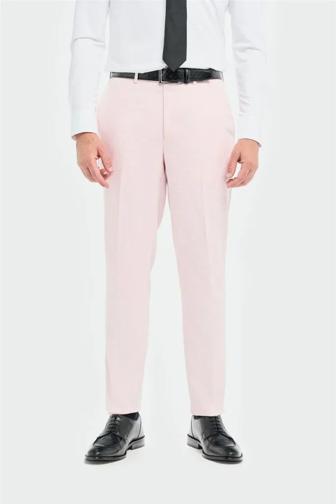 Dreiteiliger Herrenanzug - Cavani Tropez Mauve - driedelig