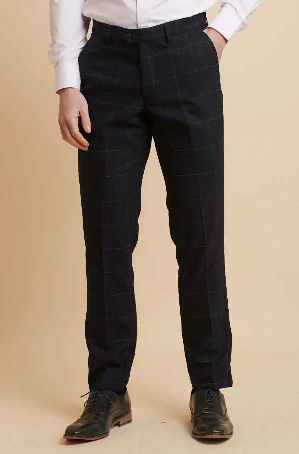 Dreiteiliger Navy-Gentleman-Anzug - Edison Greenline
