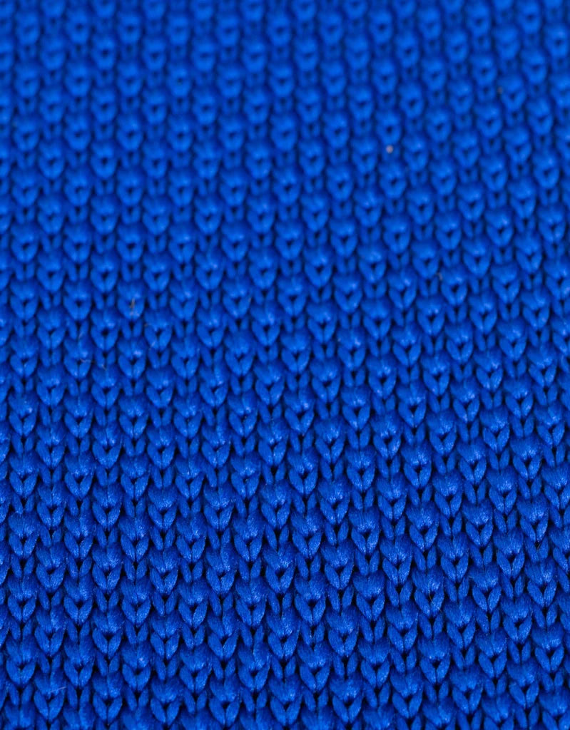 Gestrickte Krawatte Garrison Limited ozeanblau - stropdas