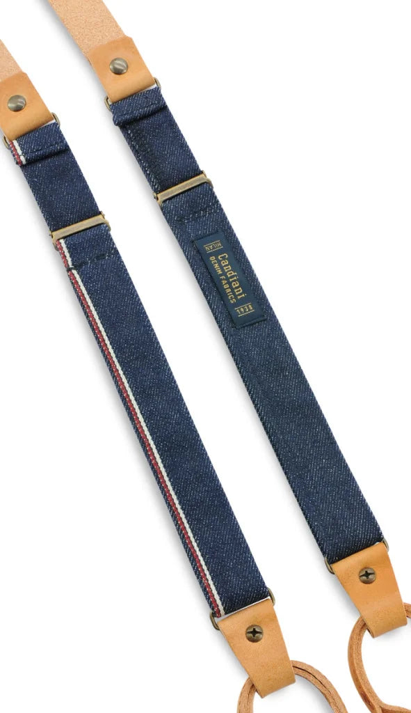 Hosenträger Classic Luxe Blue Legacy - denimblauw