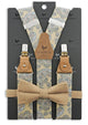 Szelki Gentleman Set Soft Paisley