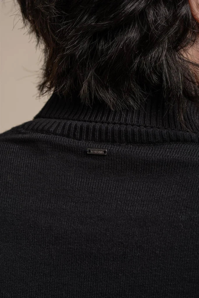 Karris Rollkragenpullover für Herren in Marineblau