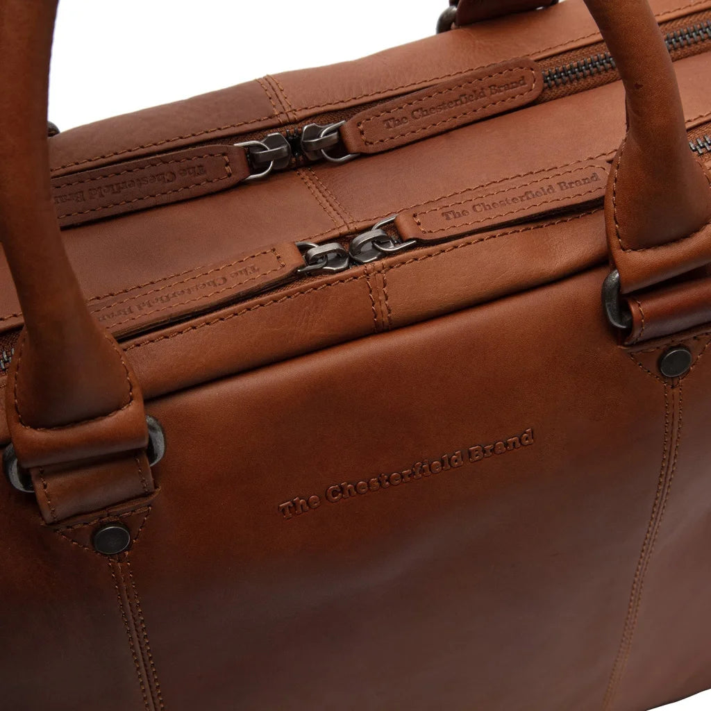 Leder Laptoptasche - The Chesterfield Brand Boston Cognac