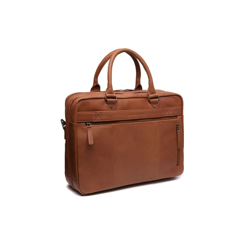Leder Laptoptasche - The Chesterfield Brand Boston Cognac