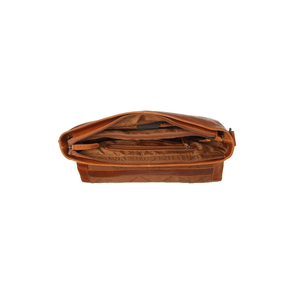 Leder-Laptoptasche - The Chesterfield Brand Veneto Cognac