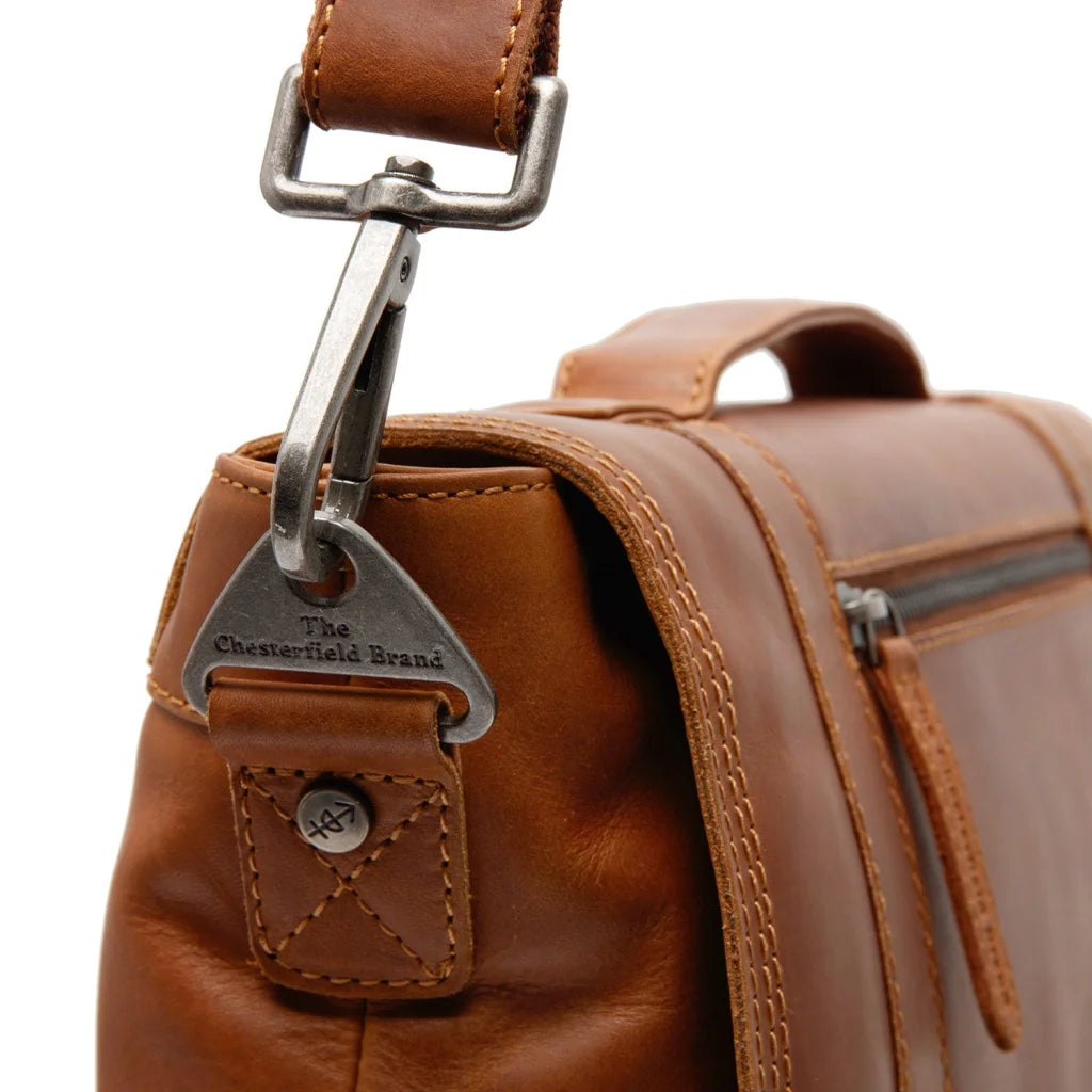 Leder-Laptoptasche - The Chesterfield Brand Veneto Cognac